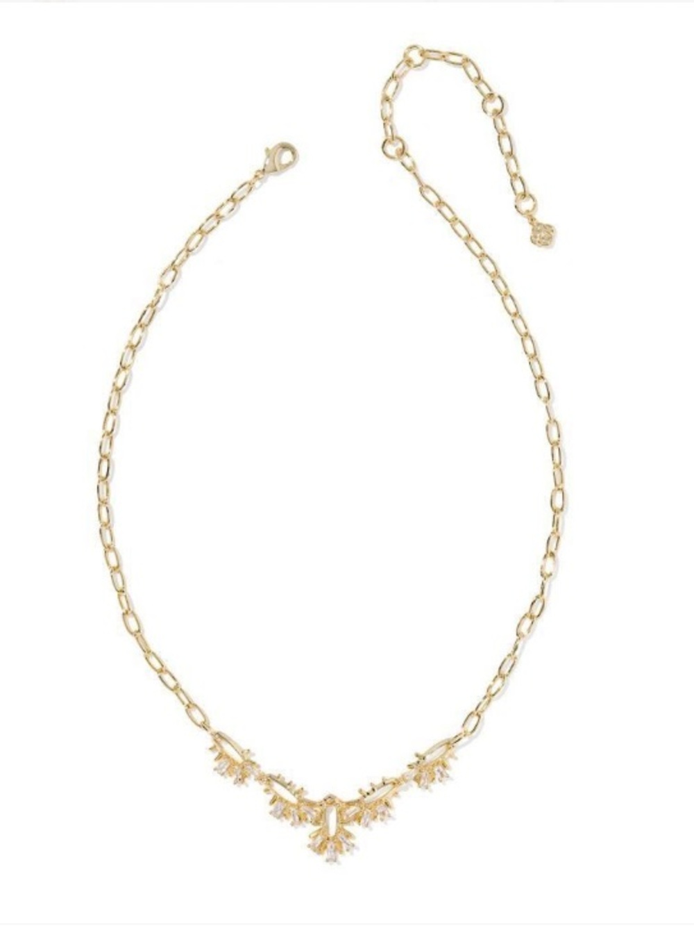 NWT Kendra Scott 19 inch crystal Macie necklace